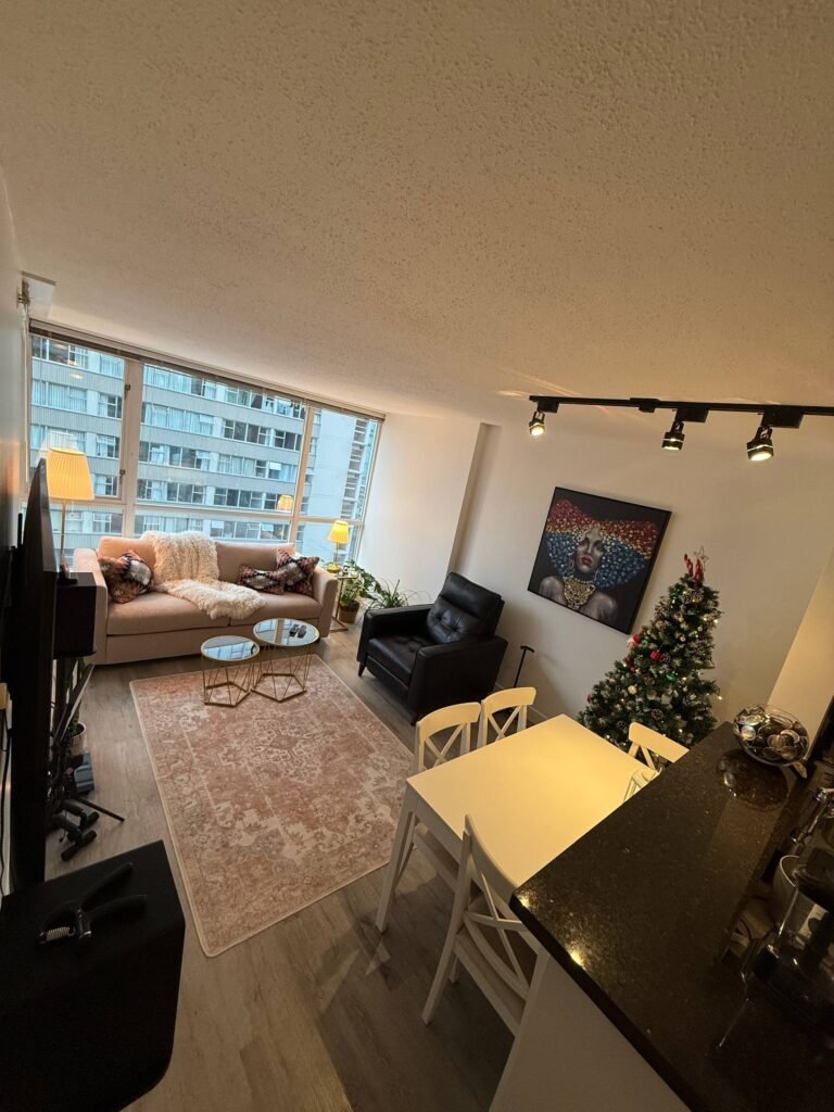 اجاره آپارتمان یک‌خوابه در مرکز شهر ونکوور